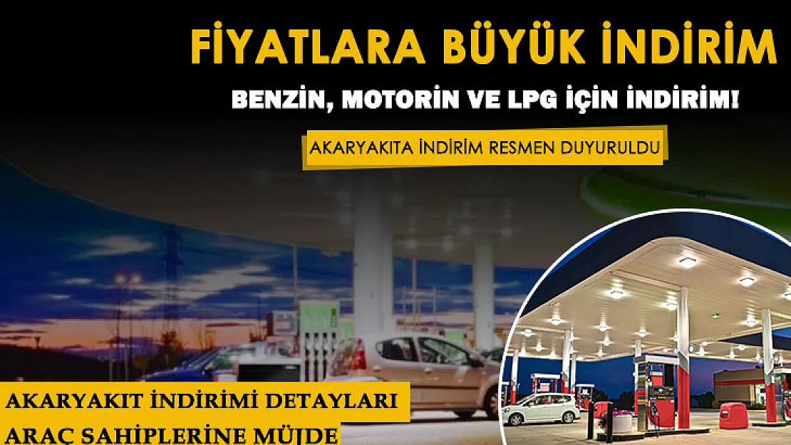 Benzin, motorin ve LPG otogaz alan araç sahiplerine 40 TL indirim müjdesi! Araç sahipleri için akaryakıt fiyatlarına yapılacak indirimin detayları belli oldu