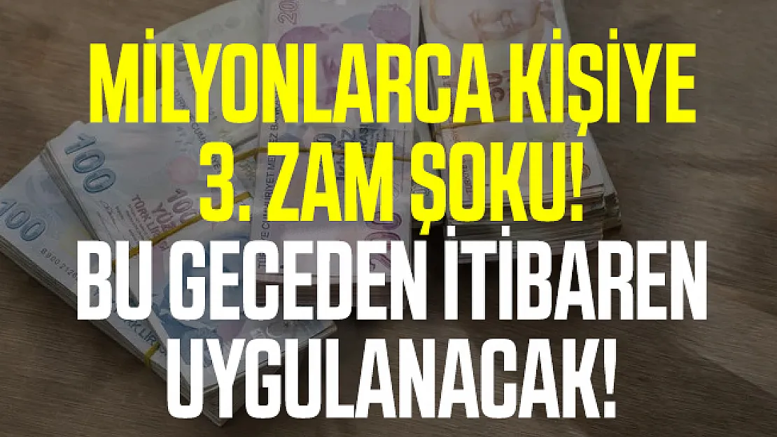 Benzin, Motorin ve Otogaza Zam Geldi!