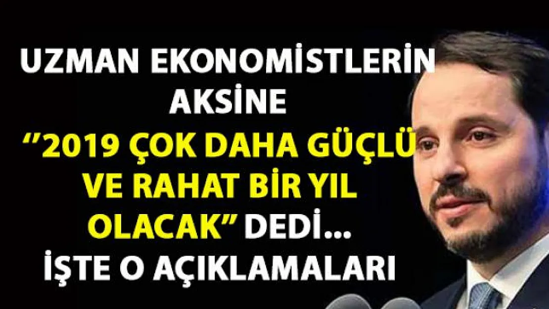 Berat Albayrak, 2019 Türkiye ekonomisi hakkında beklentilerini açıkladı