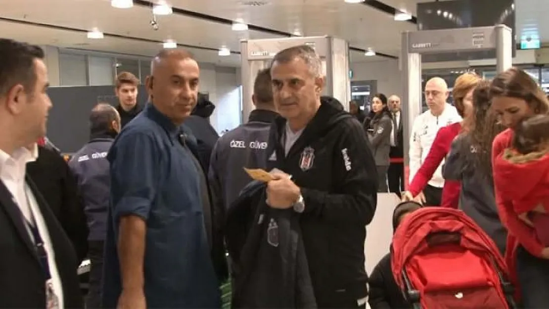 Beşiktaş Ankaragücü maçı için Kayseriye gitti