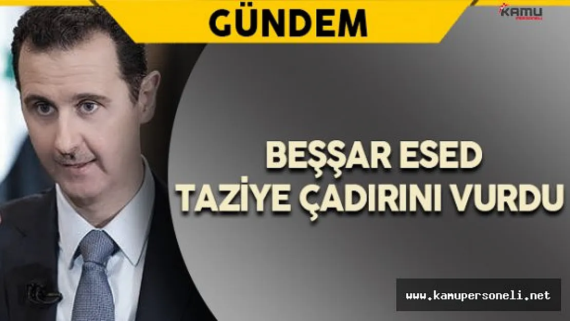 Beşşar Esed Taziye Çadırını Vurdu : 20 Ölü
