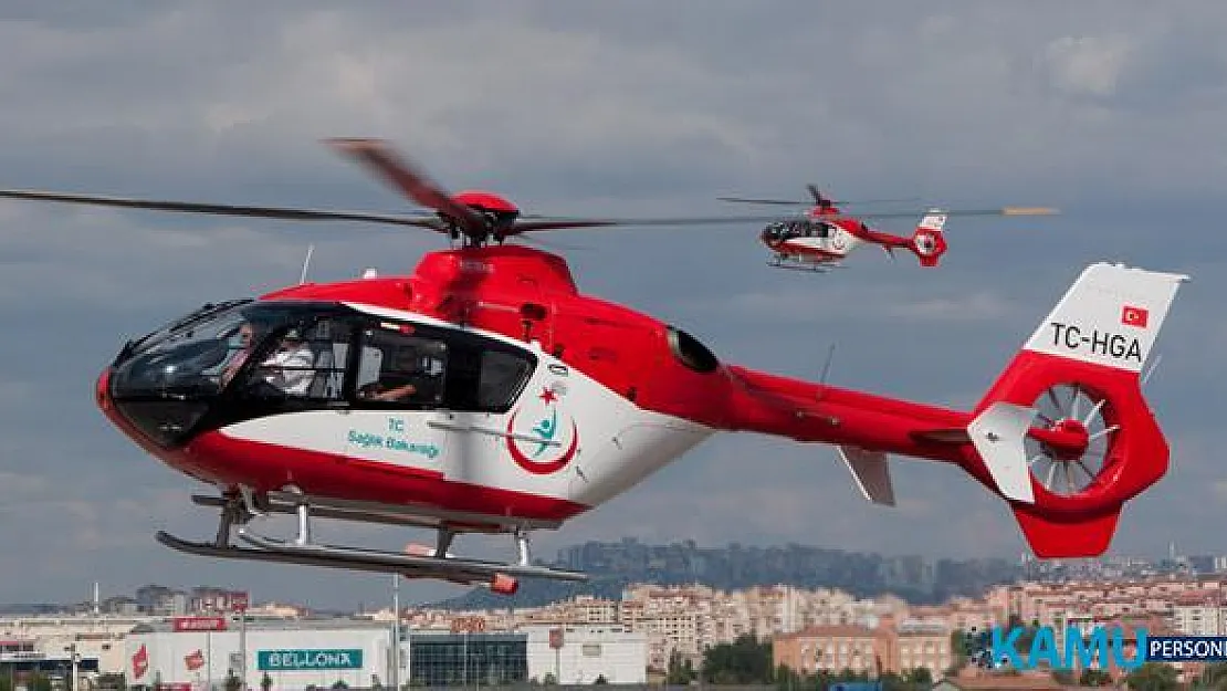 Bilecik'te meydana gelen trafik kazası sonrası yanan kişi hava ambulansı ile izmir'e sevk edildi
