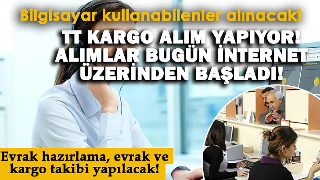 Bilgisayar kullanabilenler alınacak! TTKargo çağrı merkezi elemanı alımı yapıyor!