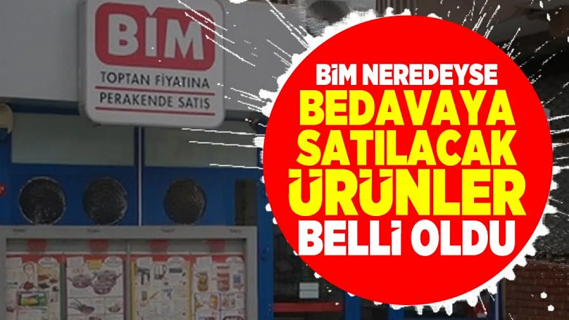 BİM 13 Temmuz Salı aktüel ürünler bugün satışa çıktı! Uzun zamandır beklenen ürünlerde dev indirim!