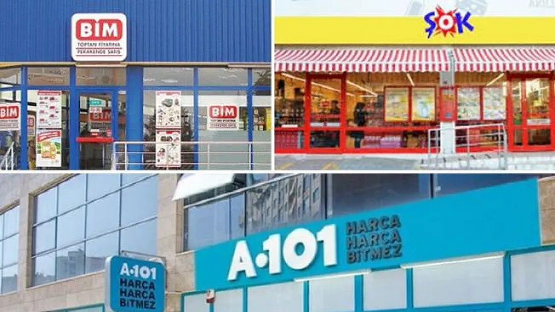 BİM, A101 ve Şok Marketler ile Zincir gıda marketlerde yeni dönem! Yasaklanıyor!