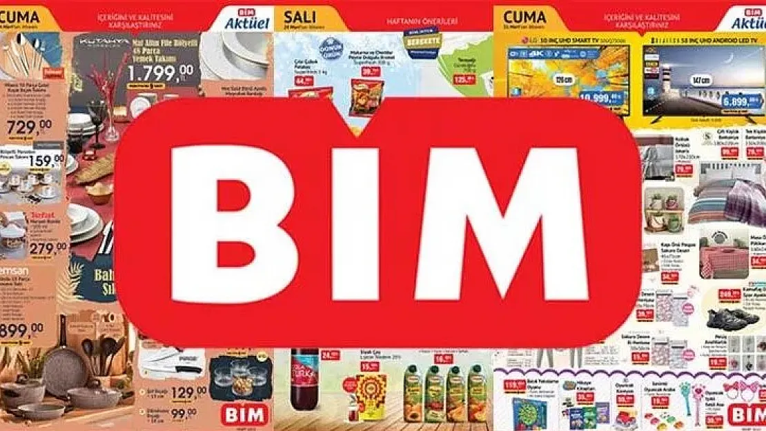 BİM duyurdu! 28 Mart'tan itibaren tüm şubelerde satılacak: BİM 28 Mart 2023 aktüel ürünler kataloğu tam liste