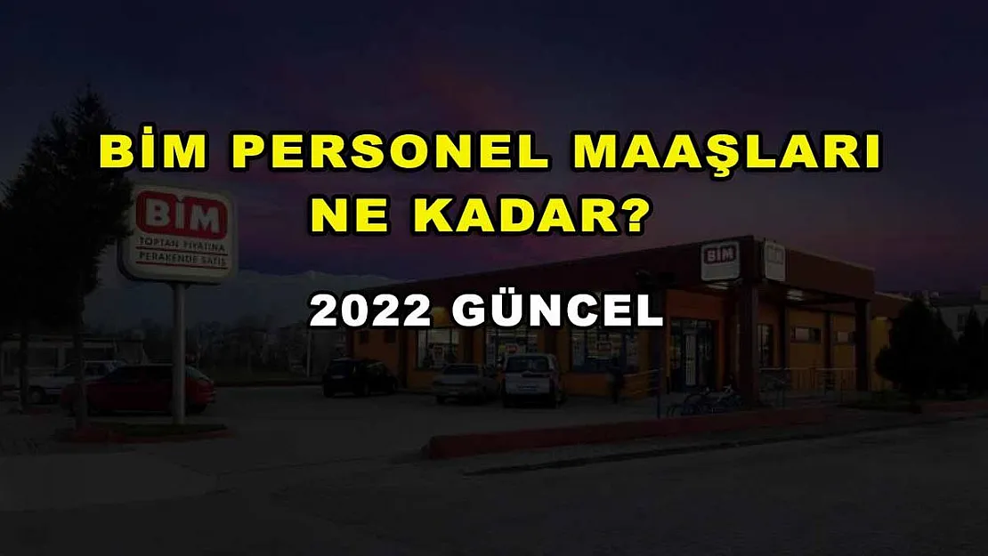 BİM Personel Maaşları Ne Kadar? 2022 Güncel