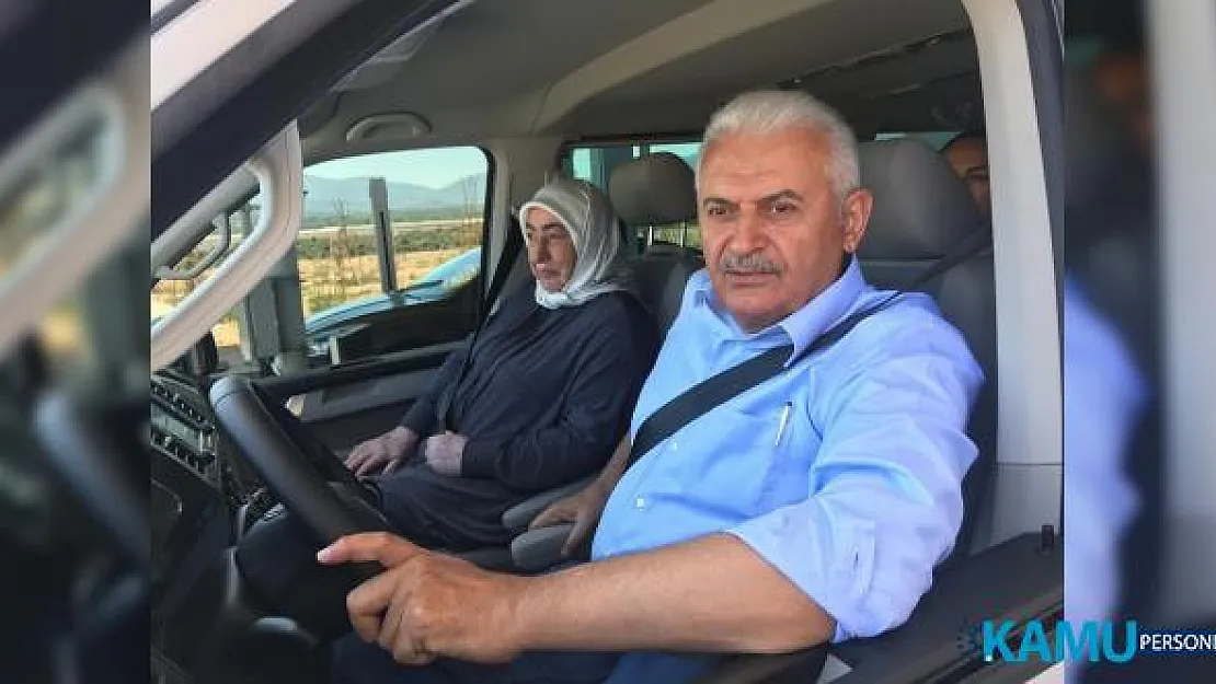 Binali Yıldırım kendi aracıyla İstanbul-İzmir otoyolunu kullandı!