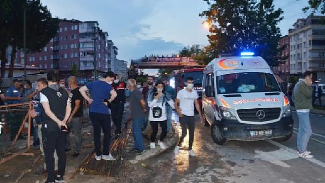 Bir otel inşaatında akşam saatlerinde göçük meydana geldi! Ölü ve yaralılar var
