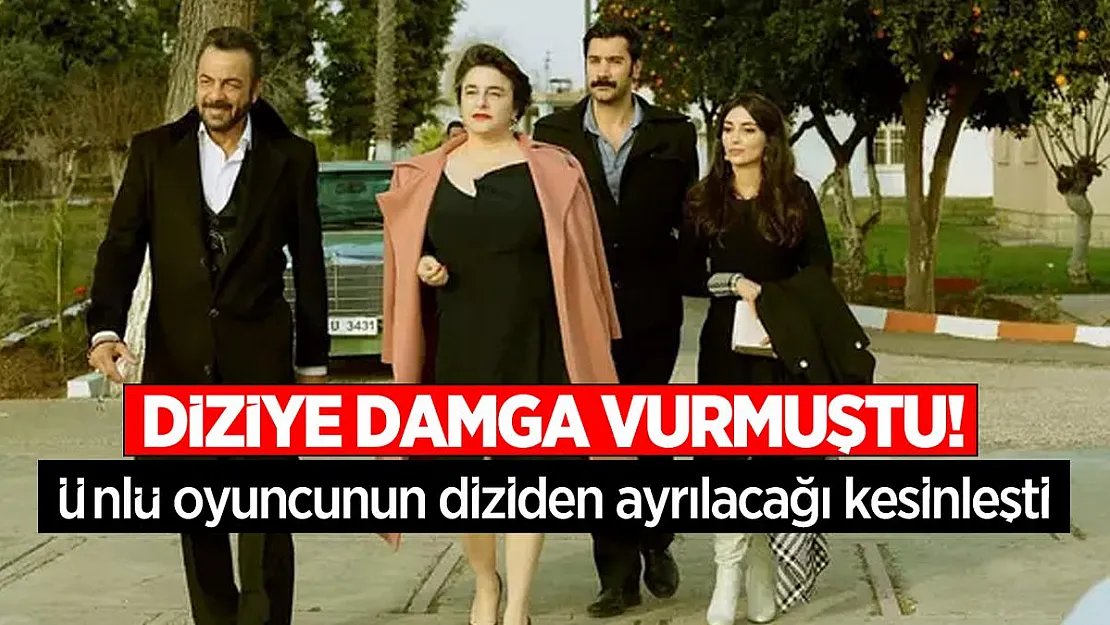 Bir zamanlar Çukurova dizisi 83. bölüm sürpriz ayrılık! Ünlü oyuncunun diziden ayrılacağı kesinleşti
