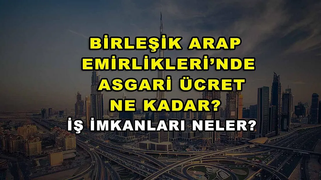 Birleşik Arap Emirlikleri'nde Asgari Ücret Ne Kadar? İş İmkanları Nelerdir?