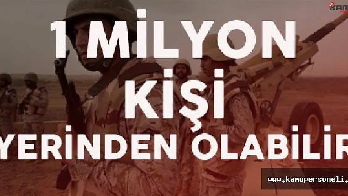 BM Özel Raportöründen Korkutan Açıklama &quot1 Milyon Kişi Yerinden Olabilir"