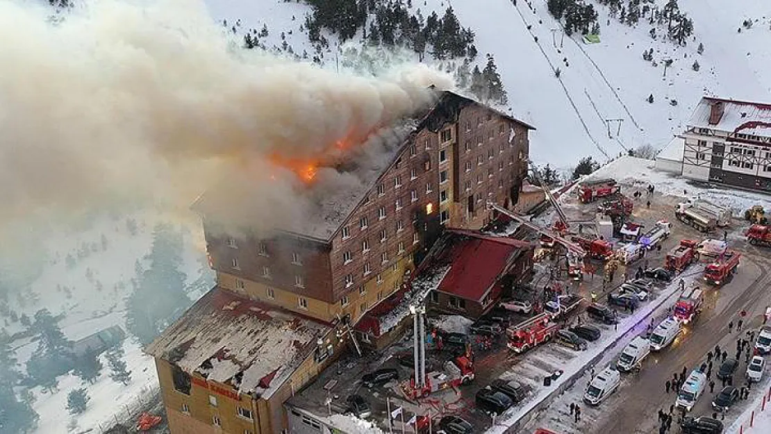 Bolu'daki otel yangını faciası i̇çin 1998'er yıl hapis istemi
