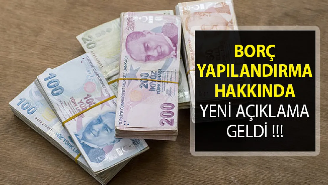 Borç Yapılandırması Hakkında Yeni Açıklama Bakan Pakdemirli'den Geldi!