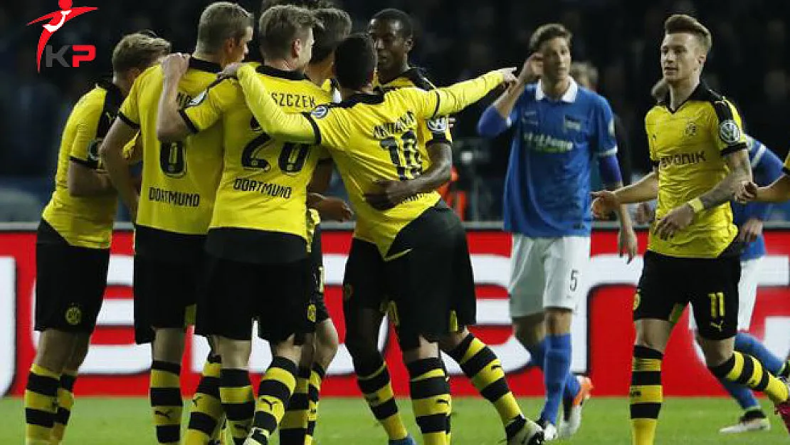 Borussia Dortmund Hertha Berlin'i Almanya Kupası'ndan Eledi!
