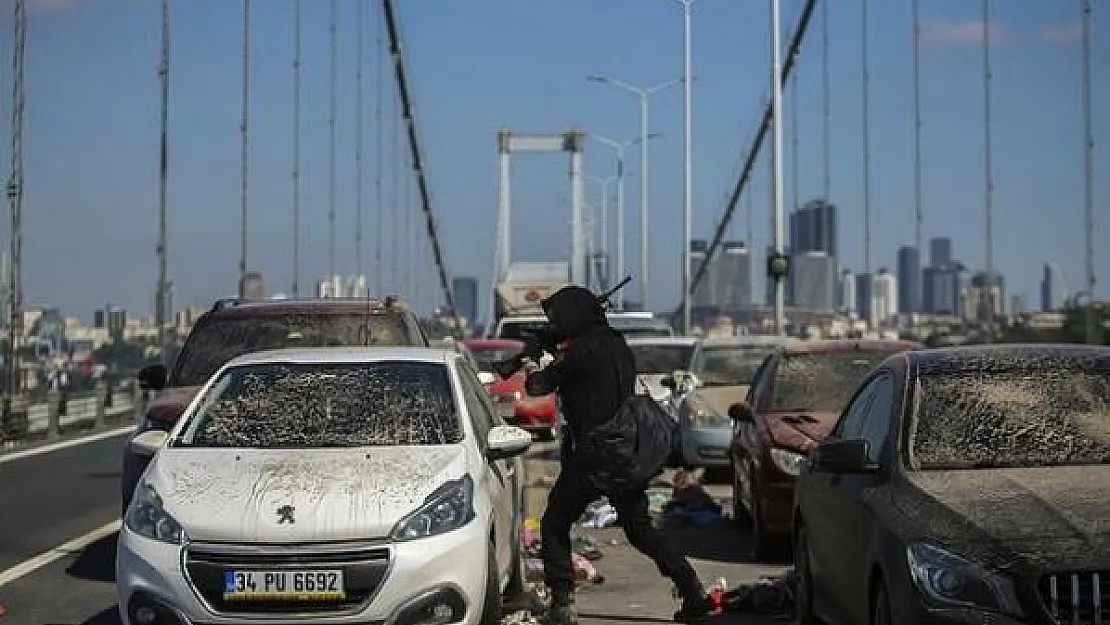 Bu fotoğraflar bugün 15 Temmuz Şehitler Köprüsü'nde çekildi!