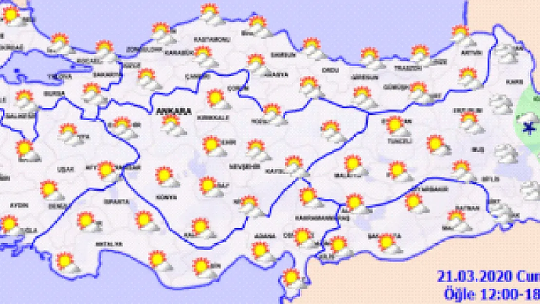 Bu hafta havalar nasıl olacak! İllere göre hava durumu