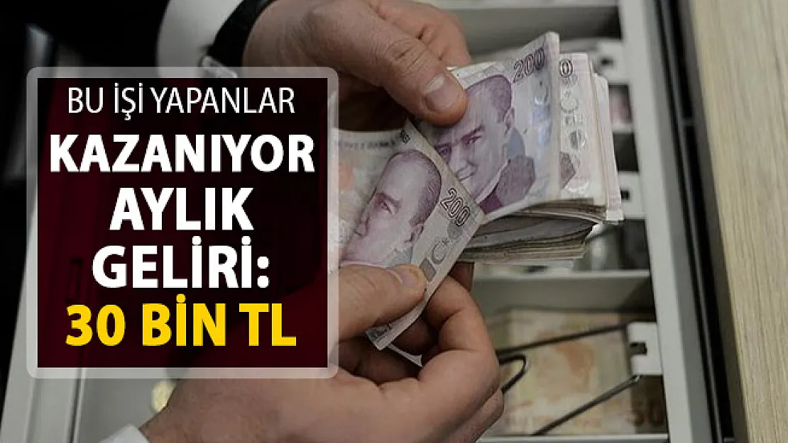 Bu İşe Yatırım Yapanlar Kazanıyor ! Aylık Geliri 30 Bin TL