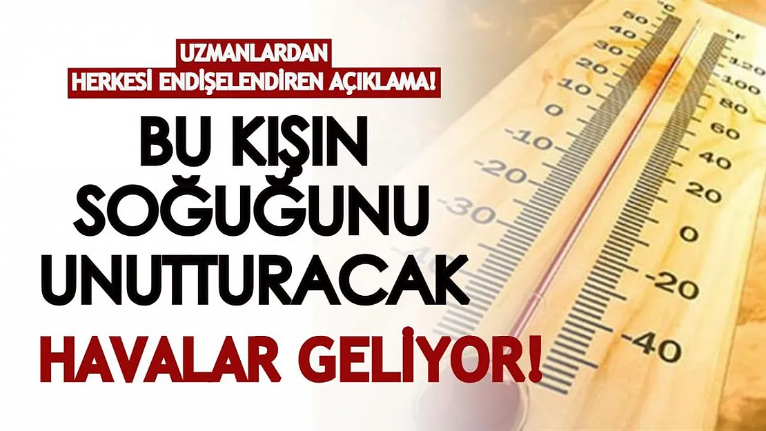 Bu kışın soğuğunu unutturacak havalar geliyor! Uzmanlar herkesi endişelendiren açıklamayı yaptı