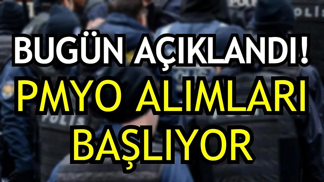 Bugün duyuruldu! PMYO alımları 13 Ağustos'ta başlıyor