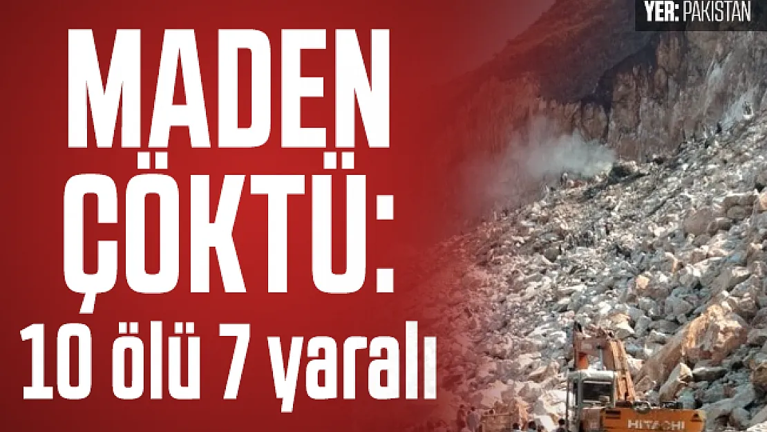 Buner bölgesinde maden çöktü: 10 ölü 7 yaralı!