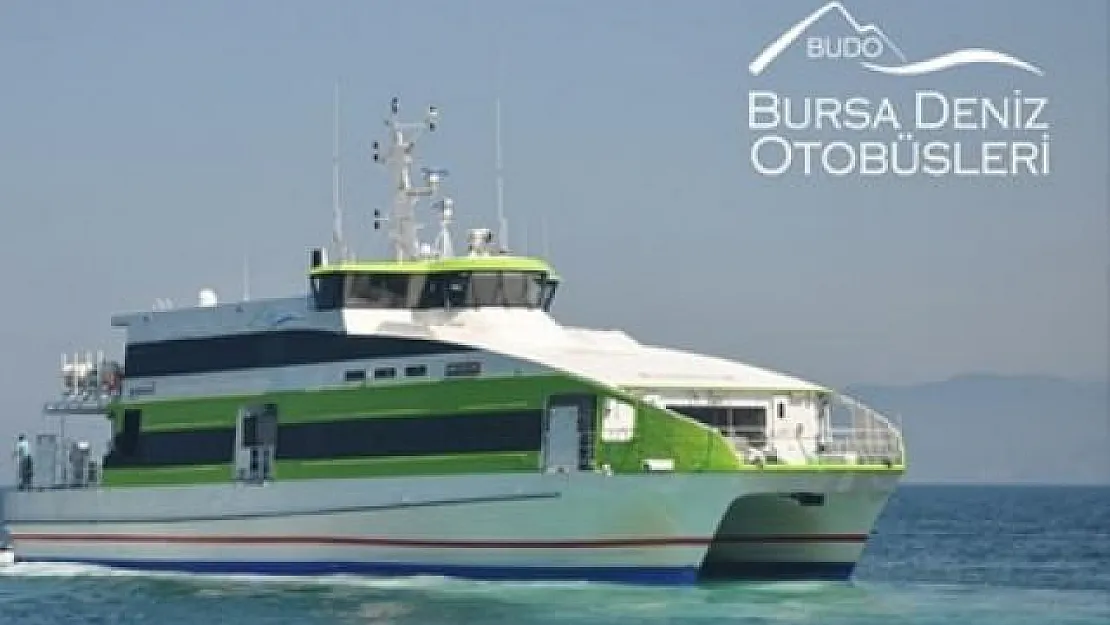 Bursa Deniz Otobüslerinin (BUDO) seferlerinden bazıları iptal edildi