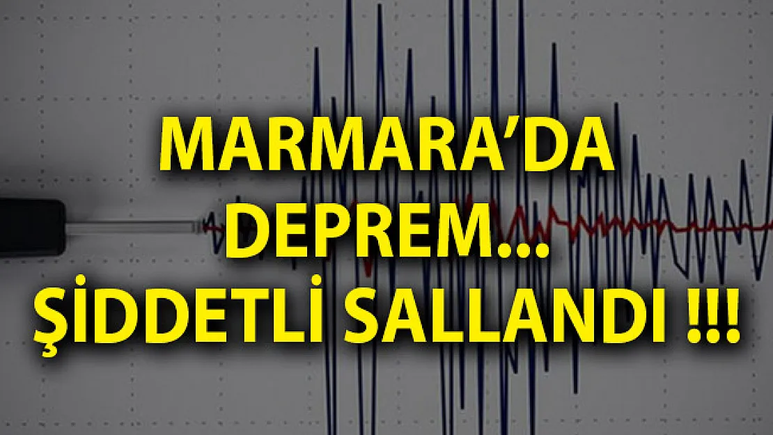 Bursa'da Deprem! Son Dakika Bursa Depremi! Son Depremler Listesi