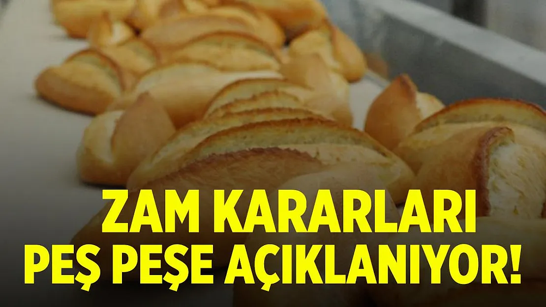 Bursa'da ekmeğe zam! 2 TL oldu!