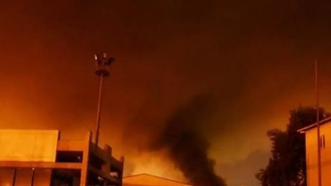 Bursa'da Sunta Fabrikasında Korkutan Patlama- Yağ Kazanı Bomba Gibi Patladı