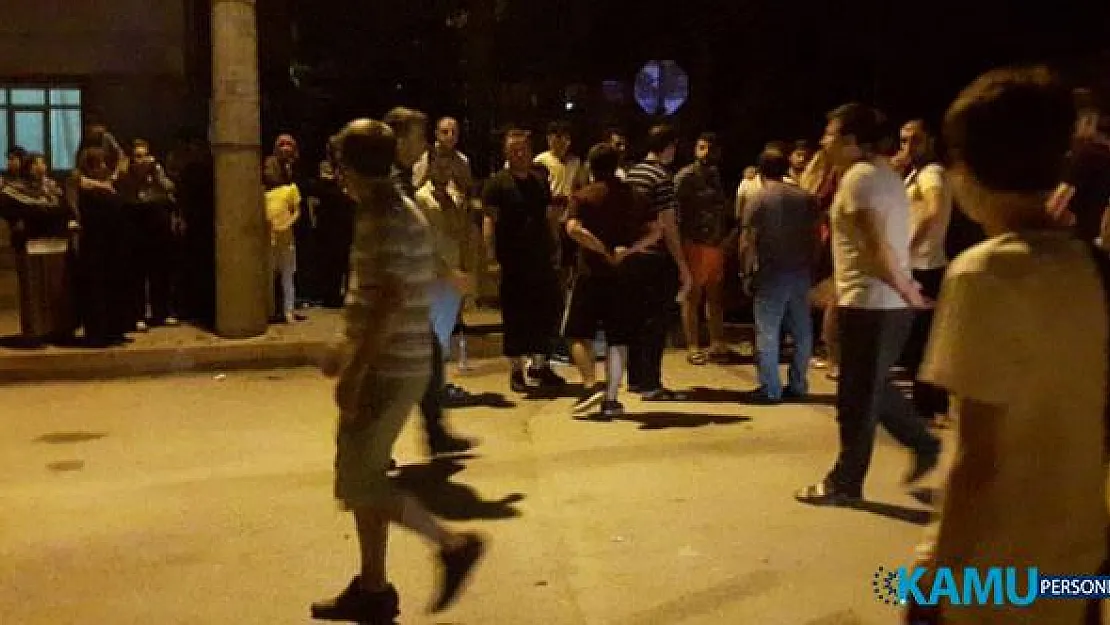 Bursa'nın İnegöl ilçesinin Kemalpaşa Mahallesindeki kaza mahalleliyi ayağa kaldırdı