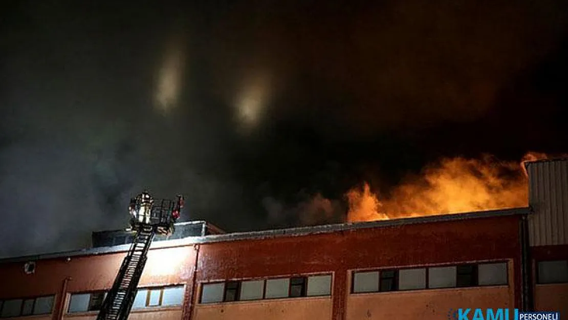 Büyükçekmece'de Fabrika Yangını! 4 İşçi Hayatını Kaybetti, 2 İşçi Yaralandı!