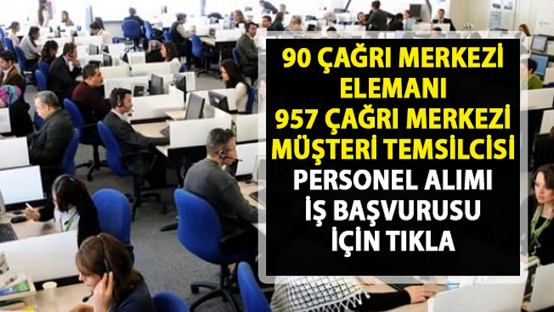 Çağrı merkezi personel alımı! İŞKUR güncel iş ilanları..