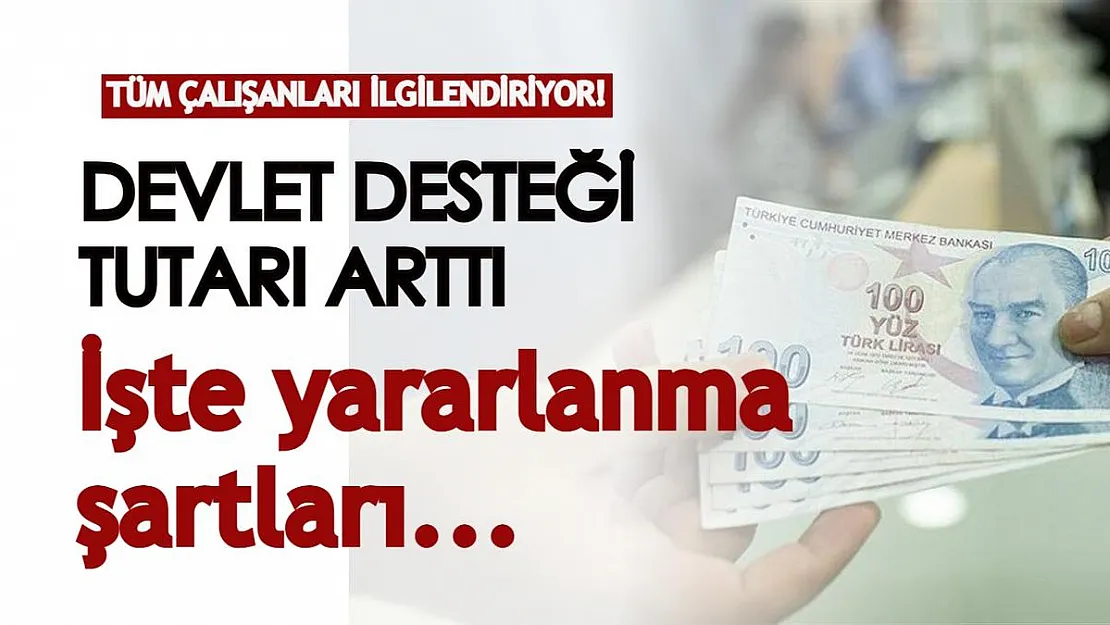 Çalışanlara destek ödemesi! Destekten yararlanma şartları tek tek açıklandı