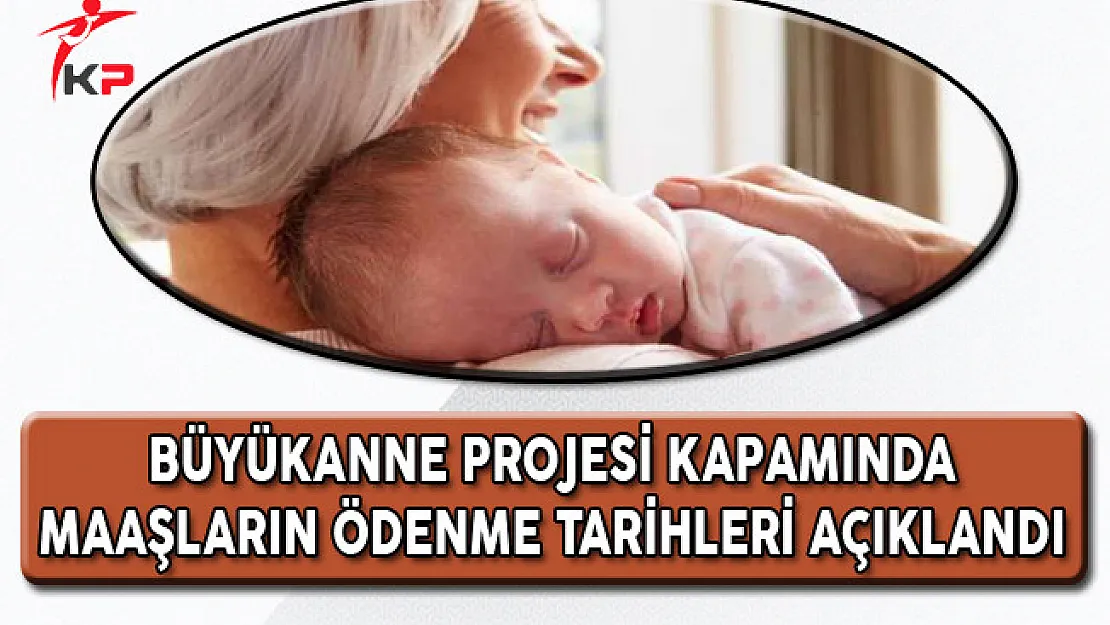 Çalışma Bakanlığı Büyükanne Maaşı Ödemeleri Başlıyor!