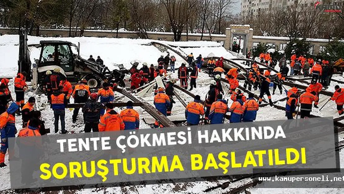 Cami'de Tentenin Cemaatin Üstüne Çökmesi Hakkında Soruşturma Açıldı