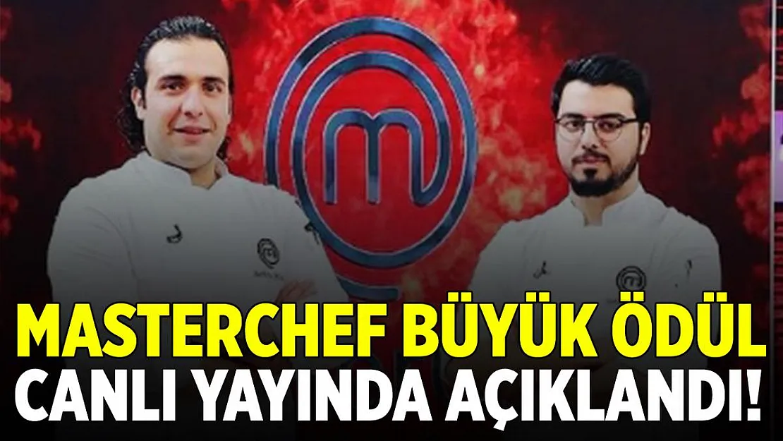 Canlı yayında açıklandı! MasterChef büyük ödül ne? MasterChef 2020 şampiyonluk ödülü..