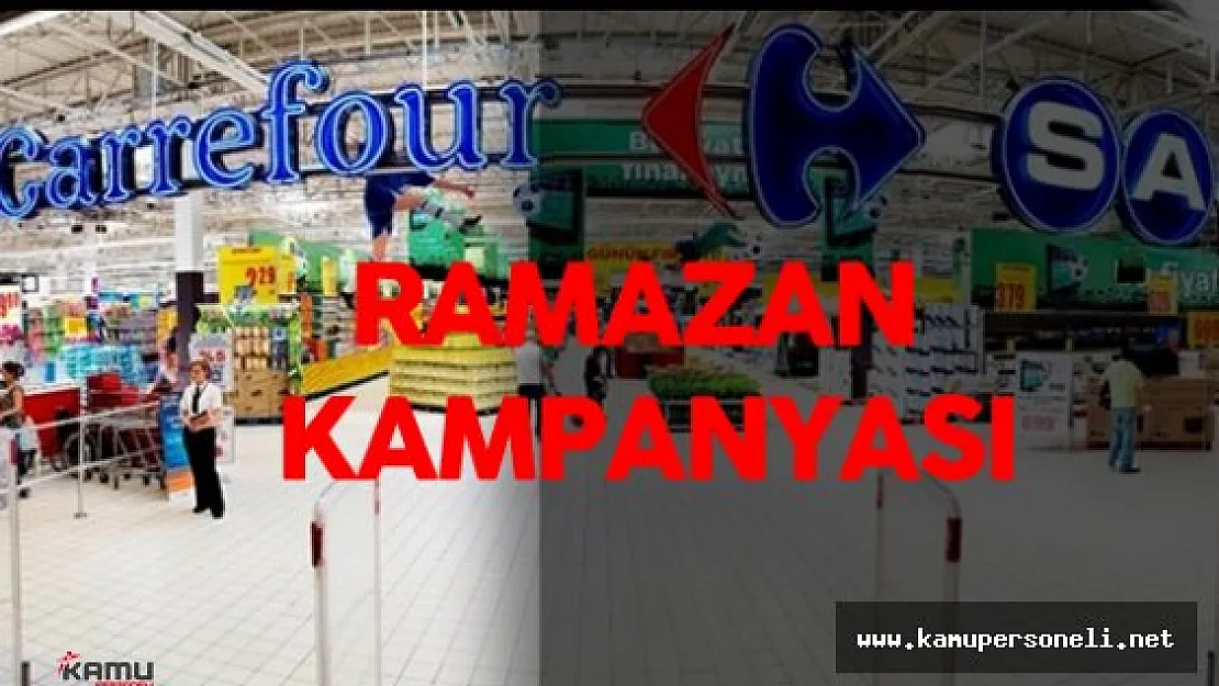 CarrefourSA Ramazan Kampanyaları Başlıyor ( 4 Farklı Ramazan Kolisi )