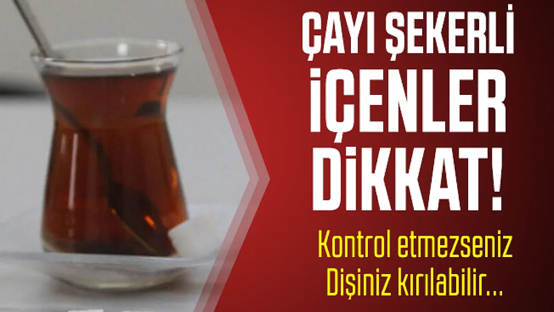 Çayı şekerli içenler dikkat: Şekerin içinden çıkan şey herkesi şok etti