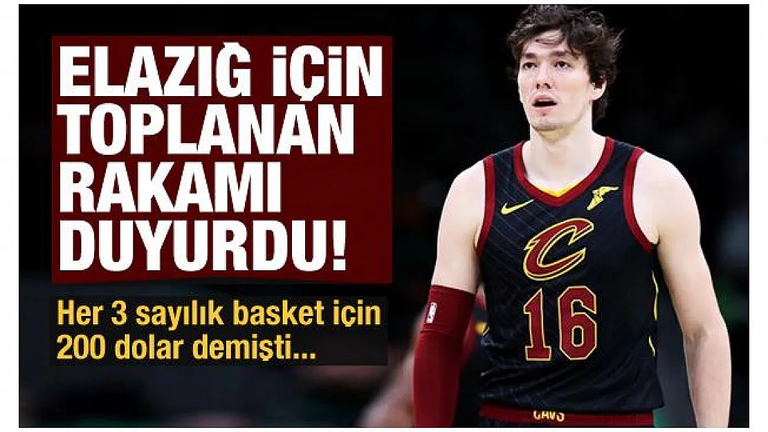 Cedi Osman'ın Deprem Yardımı Kampanyası!