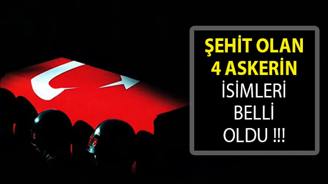 Çekmeköy'de Düşen Helikopter Kazasında Şehit Olan Askerlerin İsimleri Belli Oldu!
