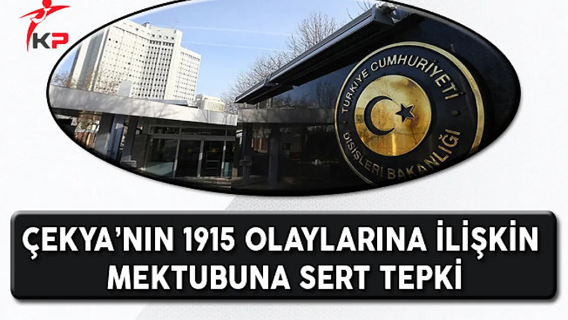 Çekya'nın 1915 Olayları İle İlgili Kararına Tepki