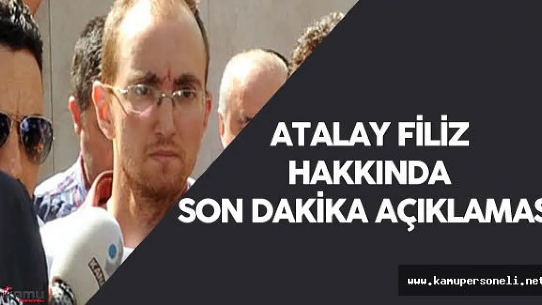 Cengiz Kayıkçı'dan Atalay Filiz Hakkında Son Dakika Açıklaması