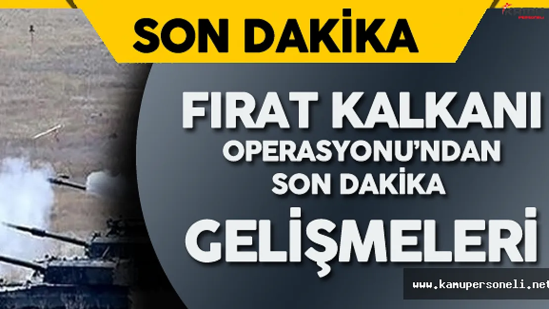 Cerablus'daki Fırat Kalkanı Operasyonu'ndan Son Dakika Gelişmeleri