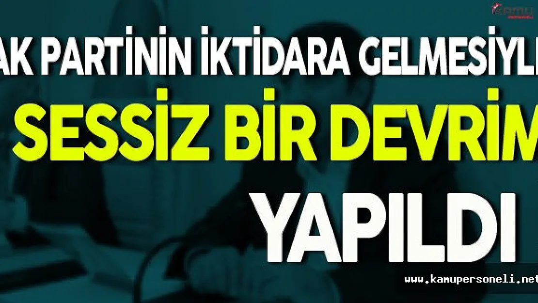 Cevdet Yılmaz: Ak Partinin İktidara Gelmesiyle Sessiz Bir Devrim Yapıldı