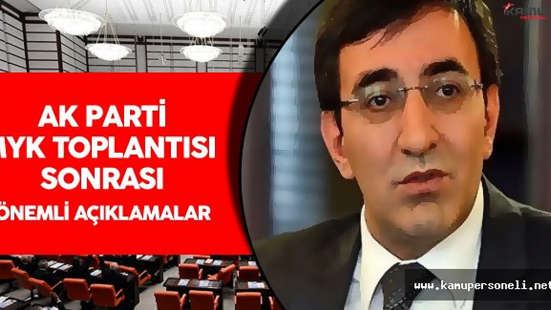Cevdet Yılmaz'dan Yedek Vekillik ve OHAL Açıklaması