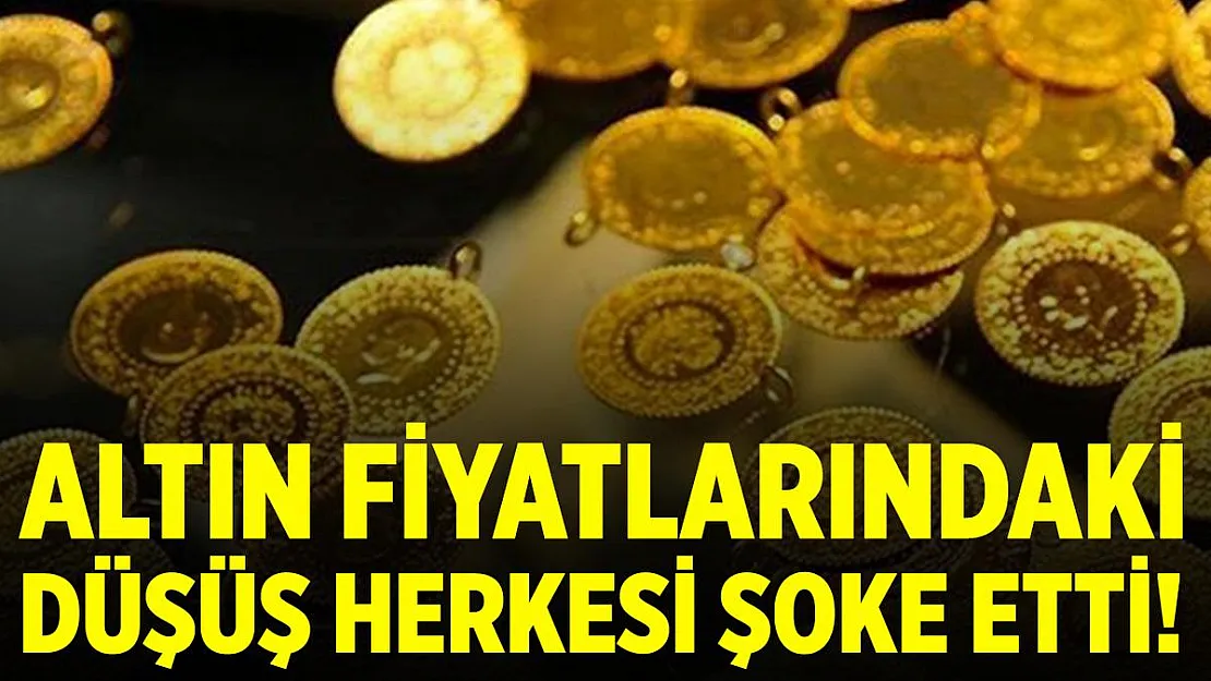 Çeyrek altında sert düşüş devam ediyor! İbre tersine döndü!