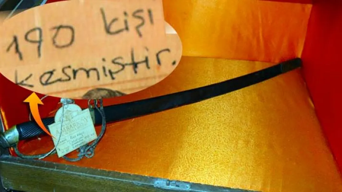 Cezalı Rus Kılıcı- 190 kişiyi keserek öldüren İşte o kılıç