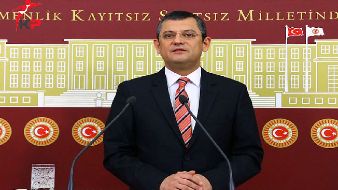 CHP Grup Başkanvekili Özel'den 5 Teklif