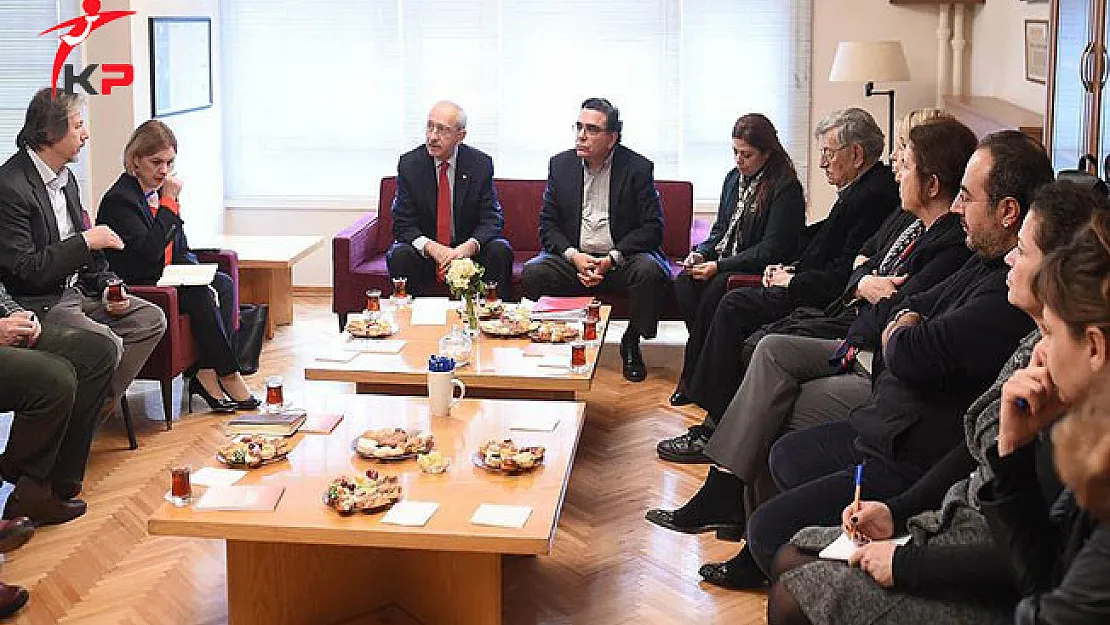 CHP Lideri Kılıçdaroğlu İhraç Edilen Akademisyenlerle Görüştü