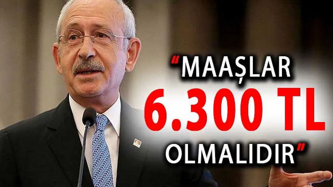CHP'den 2019 Öğretmen Maaşları 6 Bin 300 TL Olmalı Teklifi